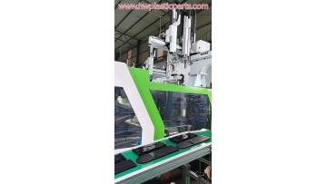 Black injection-molded base frame