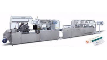 GYC-300 Automatic pre-filled syringe blisetr packing cartoning line