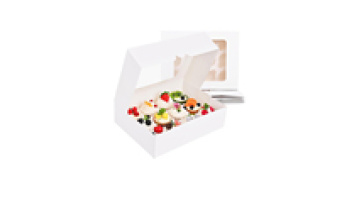Cupcake Dozen En Raam Houden 12 Cupcakes Kraft Bakkerij Cake Dozen Gebak Voor Cookie1