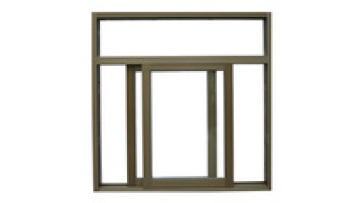 Philippines Price for 1.6mm Double Glass Aluminium Sliding Windows1