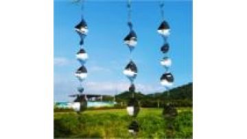 Reflective Bird Spinners - Deterrents to Keep Birds Away, 59CM Metal Yard Decor1