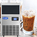220V/470W Fully automatic Ice maker Commercial Tea shop Cafe Ice maker Stainless steel body Ice cube machine