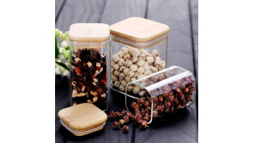 high borosilicate glass jar