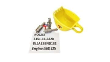 Mechanical Engine Parts NOZZLE 6151-11-3220 DLLA155ND182 for Engine S6D1251