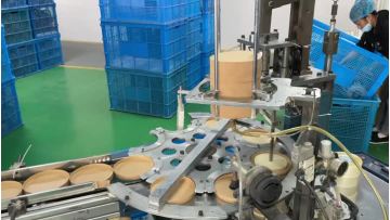 paper lid produce line