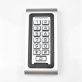 IP68 Keypad RFID 13.56mhz Access Control System Proximity Card Standalone 2000 Users Door Access Control Waterproof Metal Case