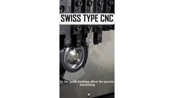 Swiss type cnc
