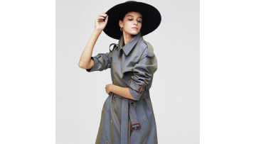 Casual Women Long Windbreaker Jacket