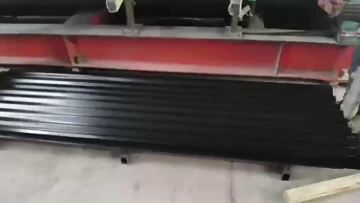 Color coated corrugated board