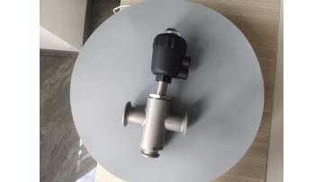 PNEUMATIC 3way Angle seat valve