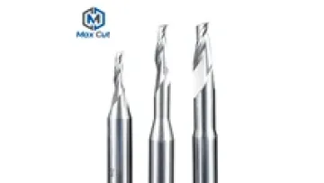 One Flute Cutting Tools CNC Custom Router Bits Cutter Tungsten Carbide for Wood Carbon Steel End Mill1