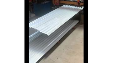 Color coated corrugated steel plate