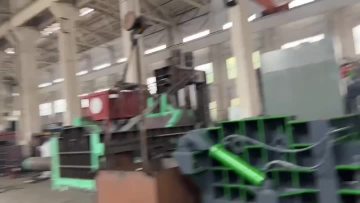 Hydraulic Turn-out Metal Baler