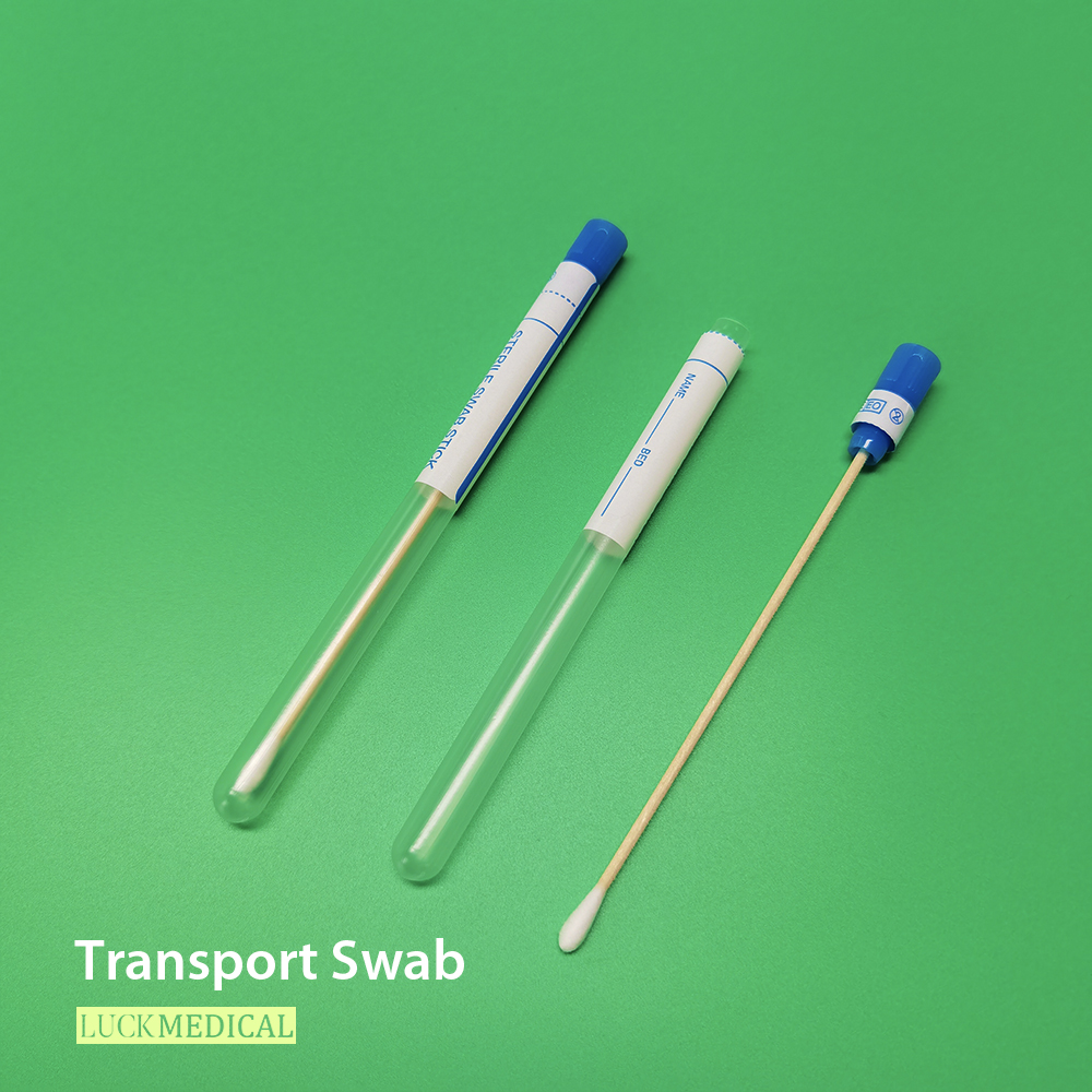 Type A Transport Swab With Wooden Stick Cotton Tip10