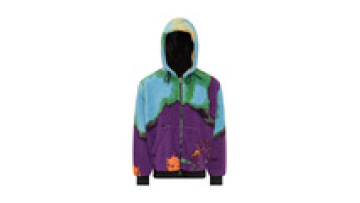 Manufacture Vintage Streetwear Custom Logo Tie Dye Hoodie Set Sweatshirt Corduroy Cotton Men S Hoodie1