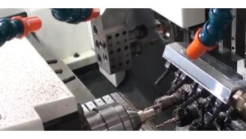 twin spindle lathe