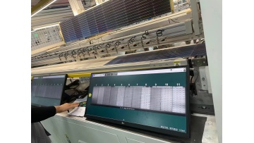Solar panel El test    solar street light 