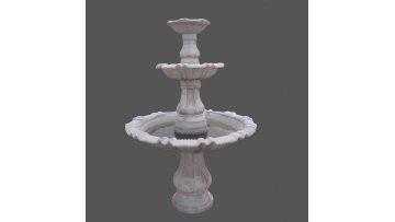 Classicalthreetiermarblefountain