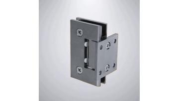 SVA-B242C1S-90 Polished Chrome Wall Mount Brass Glass Door Hinges