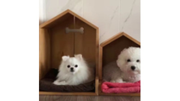 modern custom indoor assemble large canvas solid wood  balcony  living room wooden cat Detachable pet   house1