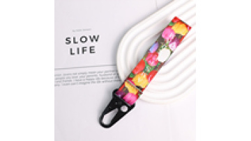 Custom  Car Racing Accessories JDM Keychain Custom Logo Wrist Lanyard With Carabiner Clips Short Strap for Corporate Gifts1