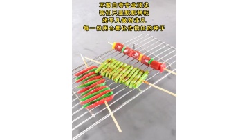 Durable 304/316 Stainless Steel BBQ Grill with Wire Mesh Design for Outdoor Cooking