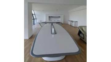 High End Furniture's Modern Design Conference Table Simple Wooden High Density Composite Board Easy Baking Paint Hotels Schools1