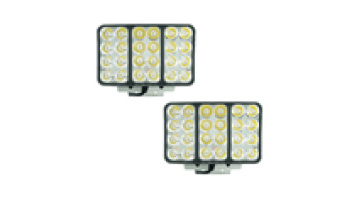 Good Quality Ip68 Waterproof Car Auto Lamp Square Multifunctional 12v 40w LED Work Light With DT Plug1