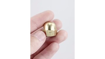 Solid Brass Acorn Nut DIN1587 Hexagon Domed Nuts