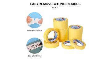 Cream Painting Crepe Paper Masking Tape