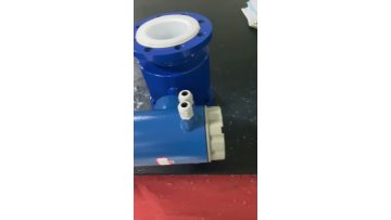 High precision electromagnetic flowmeter production completed