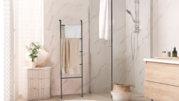 5 Tier Blanket Ladder for Bathroom