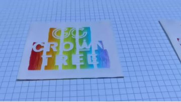 Floating yarn special technique woven  label