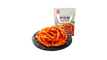 Kimchi with Platycodon grandiflorus