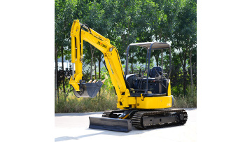 Operation video of 4 ton crawler excavator
