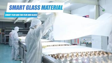 Smart film and glass factory