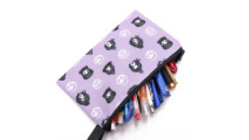 Custom Pencil Case Bag for Office Travel Cosmetics Custom Print Logo / Size Promotion Pen Holder Felt Pencil Case With Zipper1