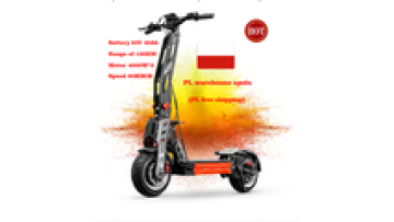 PL Warehouse F9 60V 40Ah 8000W Dual Motor Escooter with Fat Tires, Foldable Design, up to 90Km/h, EU/US Warehouse1