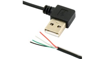 Whole sale Custom Data Charging USB 2.0 A Type Male to 4 Wires Open End extension Cable pig tail charging date cable1