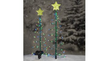 LED Solar 60cm High Christmas Tree String Light Garland For Outdoor Holiday Party Wedding Christmas Garden Decor Landscape1