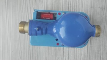 Smart water meter cylindrical battery