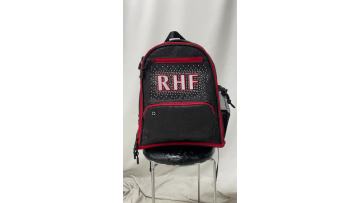 red backpacks
