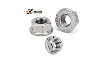 Zhixin Factory Wholesale Stainless Steel 904L UNS N08904 DIN 6921 Hexagon Flange Bolts and Nuts1