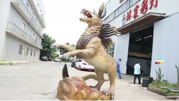 Realistic animatronic animals Living Strange Monsters