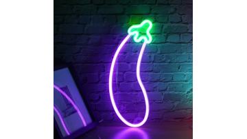 Led Neon Sign Light Eggplant Cherry Bar Rainbow Cloud Boy Girl Star Hello for Shop Party Wedding Xmas Gift Kid's Toy Animal1
