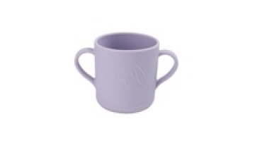 Hot-selling silicone baby drinking cup for children with handle1