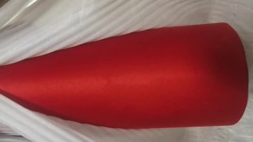 red suede fabric film
