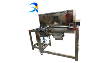 industrial trough shaped liquid powder mixer