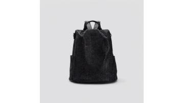 Sparkling Diamond Mesh Multi-Functional Backpack