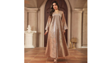 Luxury Sequin Dubai Abaya Dress for Muslim Women Islamic Party Jalabiya Clothes Eid Arabic Travel Outfit Turkey Kaftan Robe1